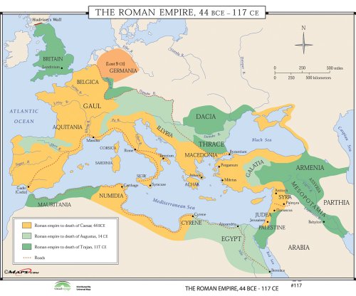 Growth Roman Empire (World History Wall Maps) - Kappa Map Group:  9780762550166 - AbeBooks