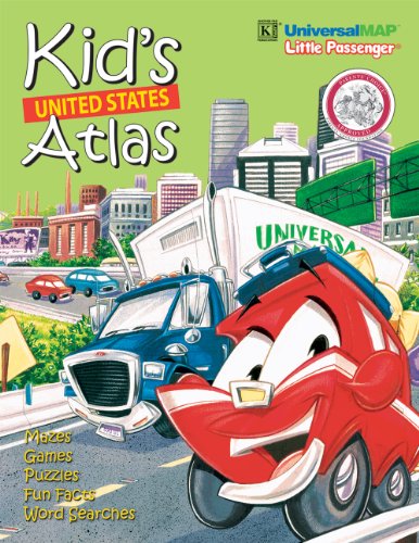 Beispielbild fr Kid's Interstate Road Atlas: Activity Map zum Verkauf von Your Online Bookstore