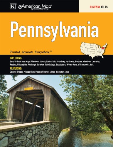 Pennsylvania State Road Atlas (9780762570393) by Adc