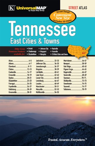 Imagen de archivo de Tennessee East Cities and Towns a la venta por The Last Book Store