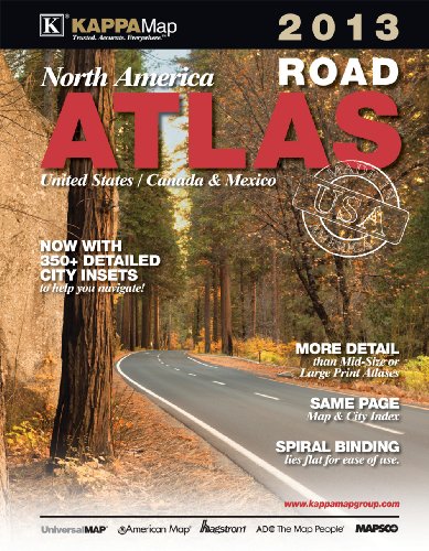 Beispielbild fr 2013 North America Deluxe Road Atlas zum Verkauf von SecondSale