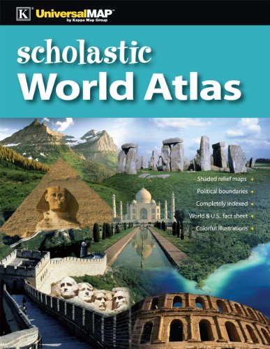 Stock image for Scholastic World Atlas by Universal Map Group (2012-01-27) for sale by ThriftBooks-Atlanta