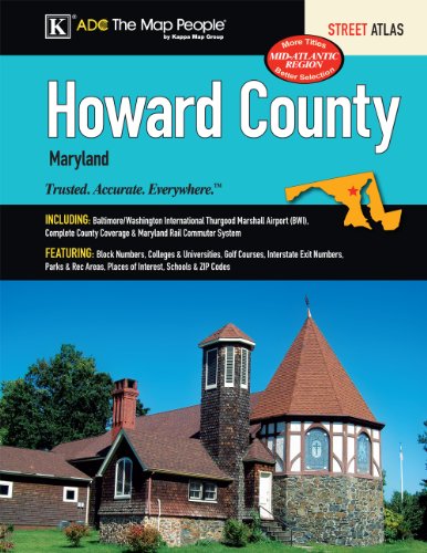 Beispielbild fr Howard County, MD Street Atlas zum Verkauf von Wonder Book