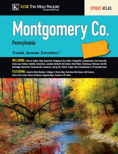 9780762580415: Montgomery County, Pa Street Atlas