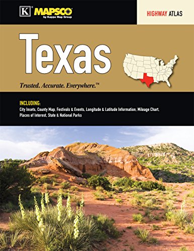 9780762584833: Texas State Road Atlas