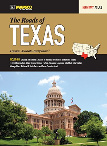 Imagen de archivo de Roads of Texas Atlas a la venta por Half Price Books Inc.