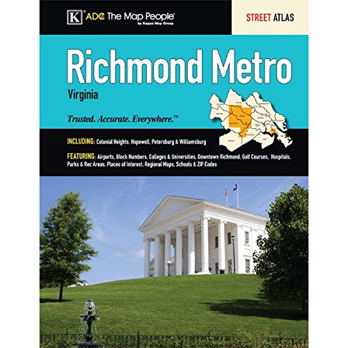 Beispielbild fr Richmond, VA Metro Street Atlas zum Verkauf von ThriftBooks-Dallas