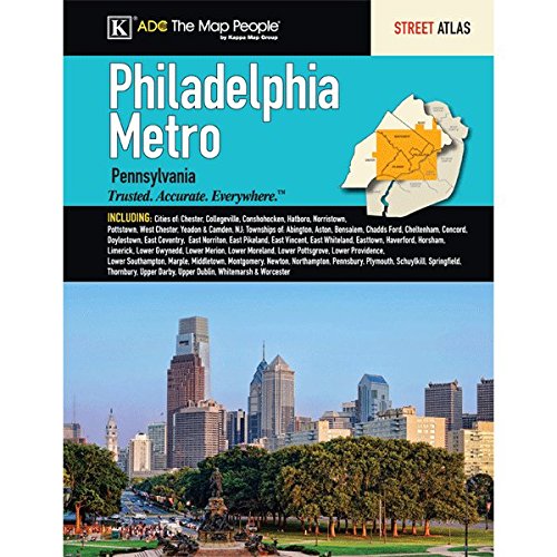 9780762585953: Philadelphia Metro Pennsylvania Street Atlas