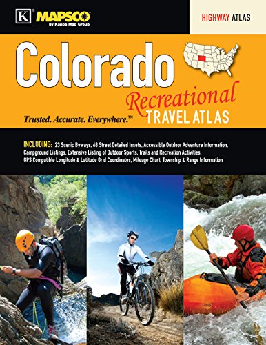 Beispielbild fr Colorado Recreational Travel Atlas zum Verkauf von ThriftBooks-Dallas