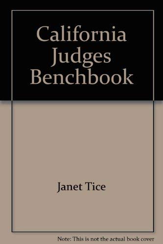 Stock image for California Judges Benchbook / Search & Seizure / 2nd Edition for sale by HPB-Red