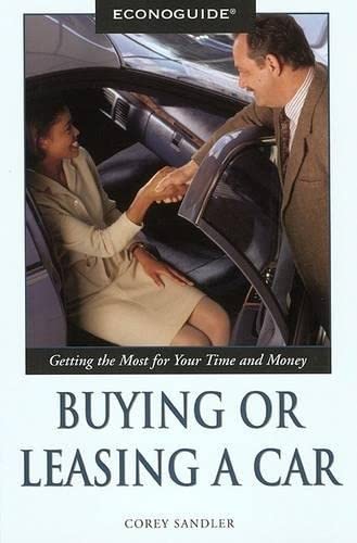 Stock image for Econoguide Buying or Leasing a Car (Econoguide Series) for sale by Discover Books