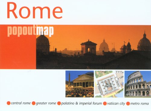 Stock image for Rome popoutmap (Popout Map Rome) for sale by The Book Cellar, LLC