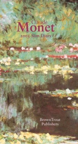 Imagen de archivo de Claude Monet Hardcover Slim Diary 2005 a la venta por Goldstone Books