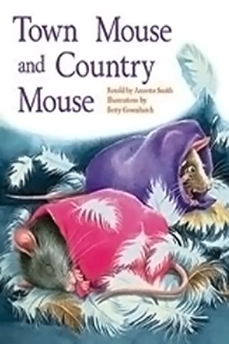 Imagen de archivo de The Town Mouse and Country Mouse: Individual Student Edition Purple (Levels 19-20) (Rigby PM Collection) a la venta por Jenson Books Inc