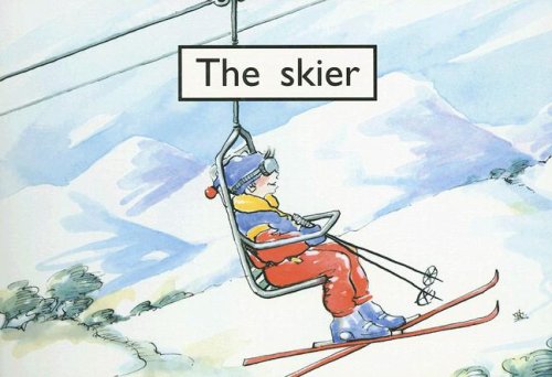 Imagen de archivo de The Skier (Rigby PM Collection: PM Starters One) a la venta por Jenson Books Inc