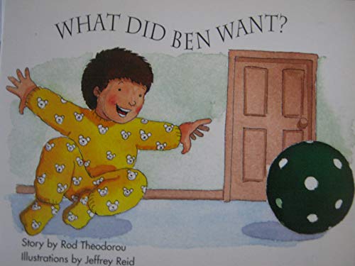 Sma D What Did Ben Want? Is (Smart Starts) (9780763542061) by Inc. Book Sales Rod Theodorou