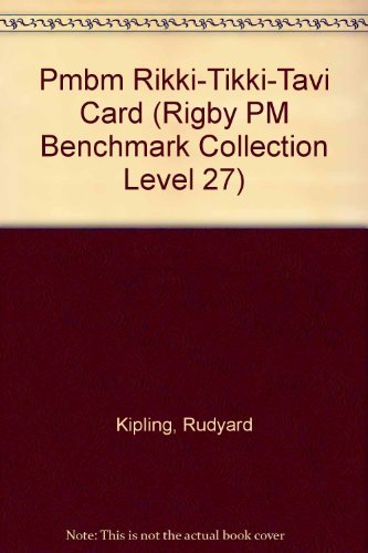 Beispielbild fr Pmbm Rikki-Tikki-Tavi Card (Rigby PM Benchmark Collection Level 27) zum Verkauf von Wonder Book