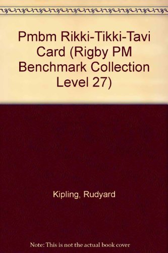 Stock image for Pmbm Rikki-Tikki-Tavi Card (Rigby PM Benchmark Collection Level 27) for sale by Wonder Book