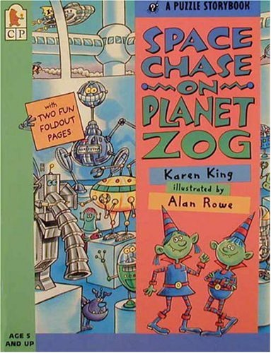 Beispielbild fr Space Chase on Planet Zog (A Puzzle Storybook) zum Verkauf von Wonder Book