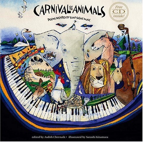 9780763629601: Carnival of the Animals with CD: Poems Inspired by Saint-Sans' Music