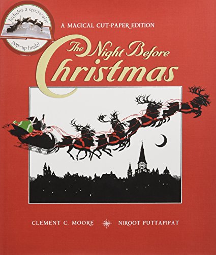 Stock image for The Night Before Christmas: A Magical Cut-Paper Edition for sale by BooksRun