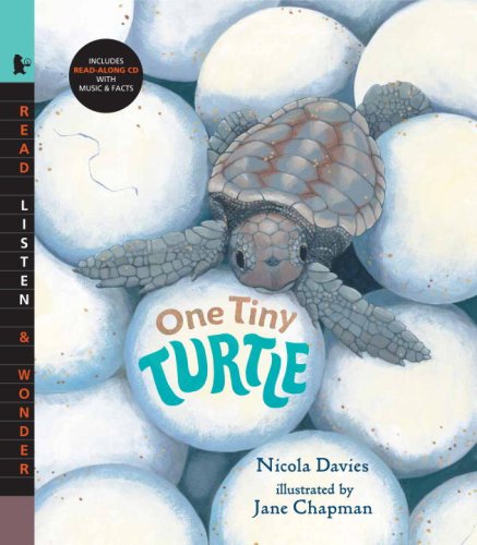 Beispielbild fr One Tiny Turtle with Audio: Read, Listen, & Wonder [With Read-Along CD] zum Verkauf von ThriftBooks-Atlanta