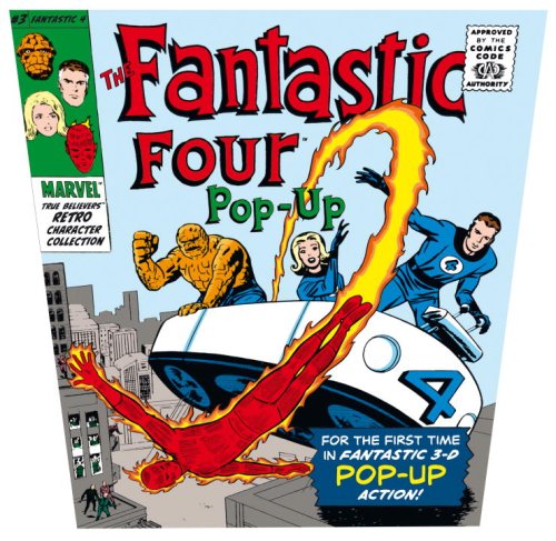 9780763639082: The Fantastic Four Pop-up