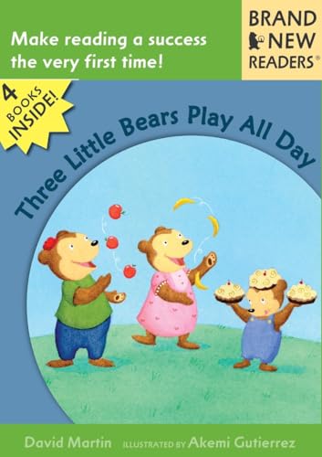 Three Little Bears Play All Day: Brand New Readers (9780763642303) by Martin, David