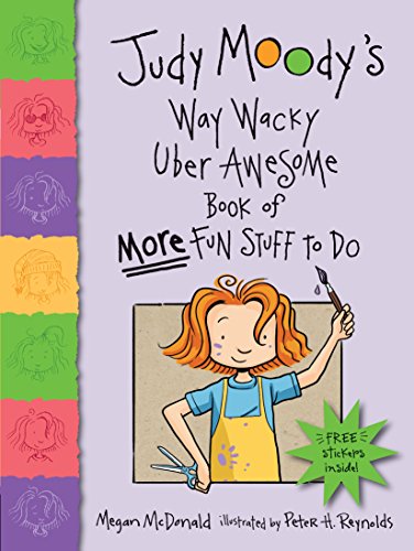 9780763643096: Judy Moody's Way Wacky Uber Awesome Book of More Fun Stuff to Do [With Sticker(s)]