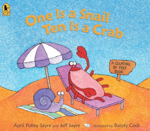 Stock image for One Is a Snail, Ten Is a Crab Big Book: A Counting by Feet Book for sale by THE SAINT BOOKSTORE
