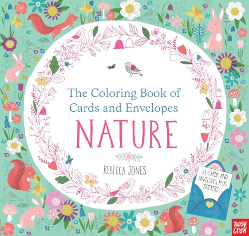 Imagen de archivo de The Coloring Book of Cards and Envelopes: Nature a la venta por Goodwill of Colorado