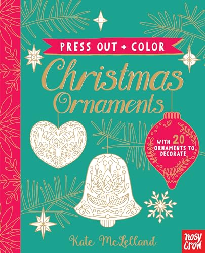 Stock image for Press Out and Color: Christmas Ornaments for sale by gwdetroit