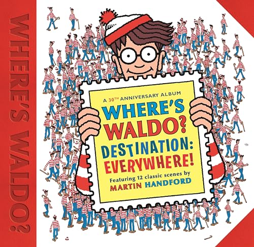 9780763697266: Where's Waldo?: Destination: Everywhere! [Lingua Inglese]: 12 classic scenes as you've never seen them before!
