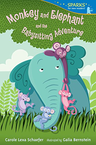 Beispielbild fr Monkey and Elephant and the Babysitting Adventure (Candlewick Sparks) zum Verkauf von SecondSale