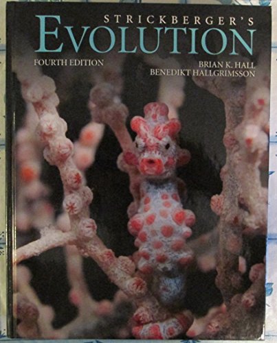 Imagen de archivo de Strickberger's Evolution a la venta por Books of the Smoky Mountains