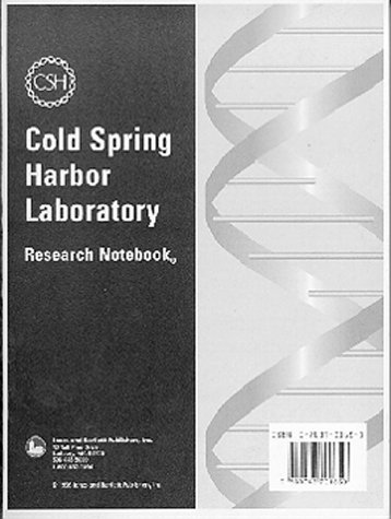 Imagen de archivo de Cold Spring Harbor Laboratory Research Notebook a la venta por Books Puddle