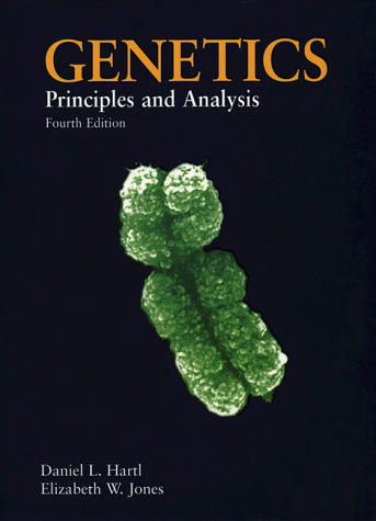 Genetics: Principles and Analysis (9780763704896) by HARTL, Daniel L. & Elizabeth W. JONES.