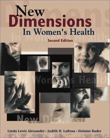 Beispielbild fr New Dimensions in Women's Health (Jones and Bartlett Series in Health Sciences) zum Verkauf von Wonder Book