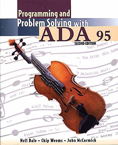 Stock image for Programming and Problem Solving with Ada 95 for sale by Irish Booksellers