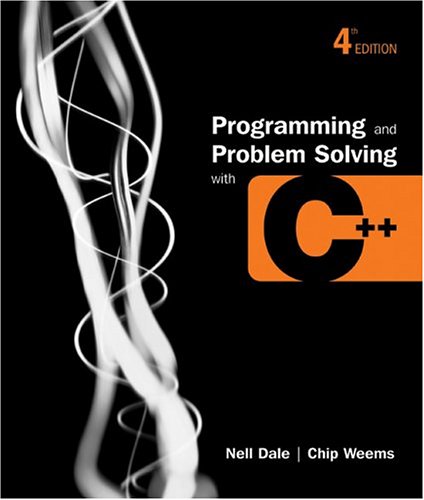 Beispielbild fr Programming and Problem Solving With C++ zum Verkauf von BooksRun