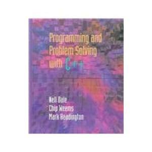 9780763708122: Programming and Problem Solving With C++