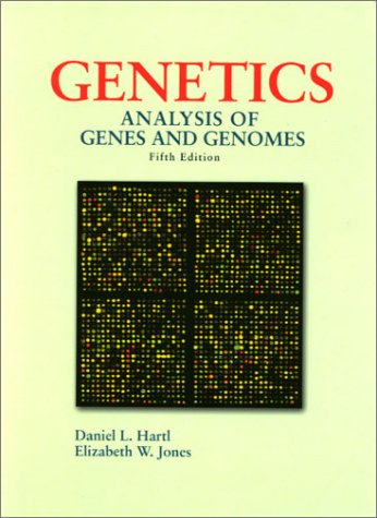 Beispielbild fr Genetics: Analysis of Genes and Genomes zum Verkauf von Reliant Bookstore