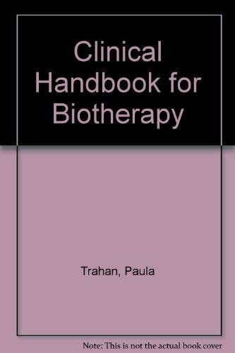 Stock image for Clinical Handbook for Biother Pb for sale by Irish Booksellers