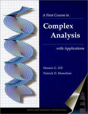 Stock image for A First Course in Complex Analysis for sale by Front Cover Books