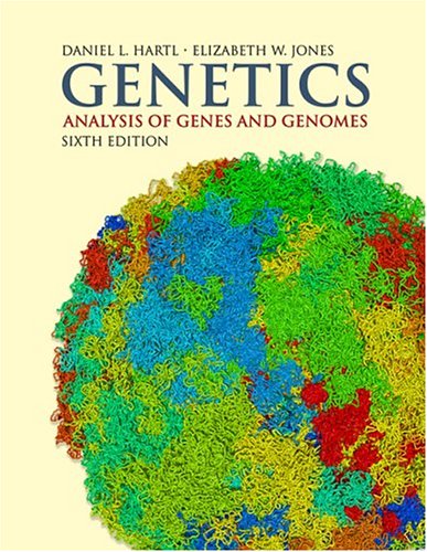 Genetics: Analysis of Genes and Genomes (9780763715113) by Hartl, Daniel L.; Jones, Elizabeth W.