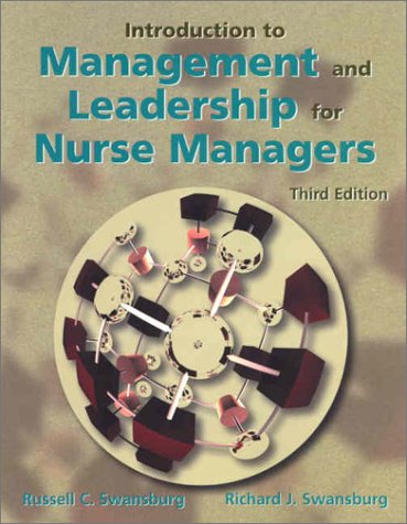 9780763716448: Introduction to Management and Leadership for Nurse Managers (3rd Edition)