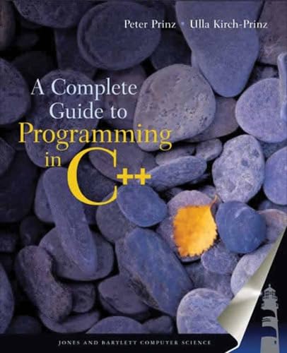 Stock image for A Complete Guide to Programming in C++: This Title is Print on Demand for sale by BooksRun
