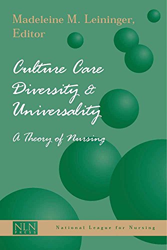 Imagen de archivo de Culture Care Diversity And Universality: A Theory Of Nursing a la venta por Cambridge Rare Books