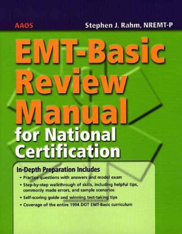 9780763718299: EMT-Basic Review Manual for National Certification