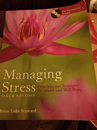 9780763723781: Managing Stress: A Creative Journal